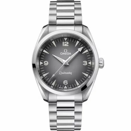 Omega Railmaster Omega Co-Axial Master Chronometer 38 Stainless Steel / Grey Gradient / Bracelet 235.10.38.20.06.001 (23510382006001)